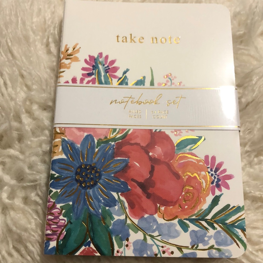 NWT! Mudpie notebook set!